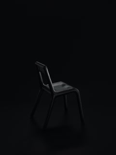 Black Anodic Ultraleggera Chair by Zieta