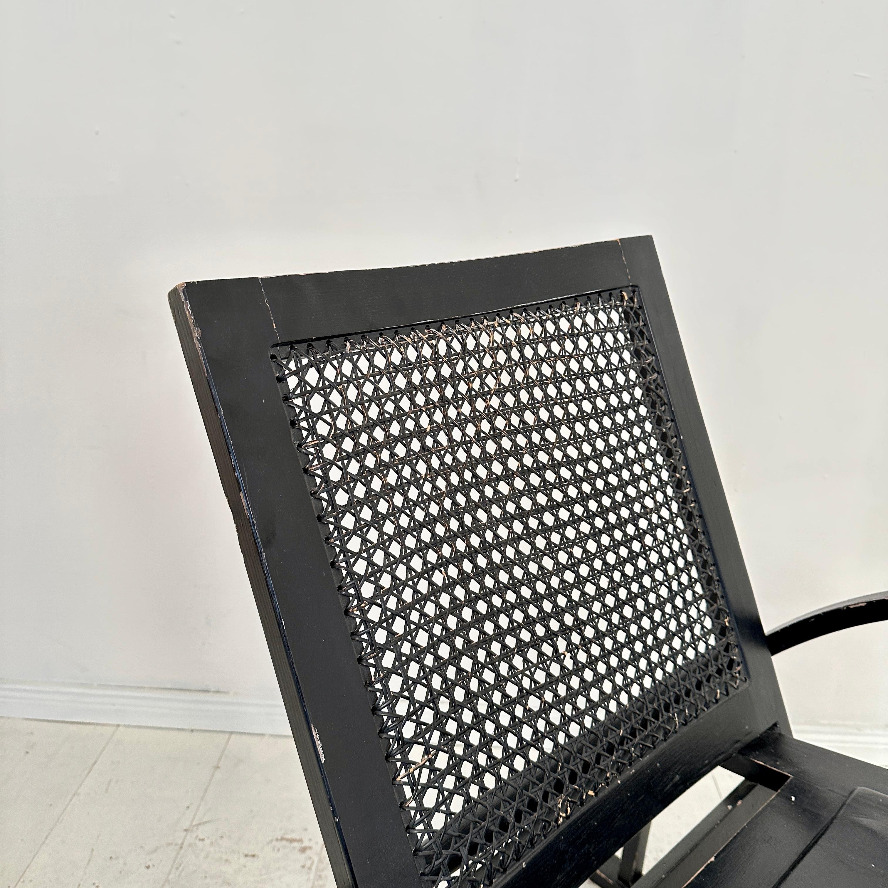 Schwarzer Sessel von Pascal Mourgue für Pamco Triconfort, um 1980 im Angebot 4
