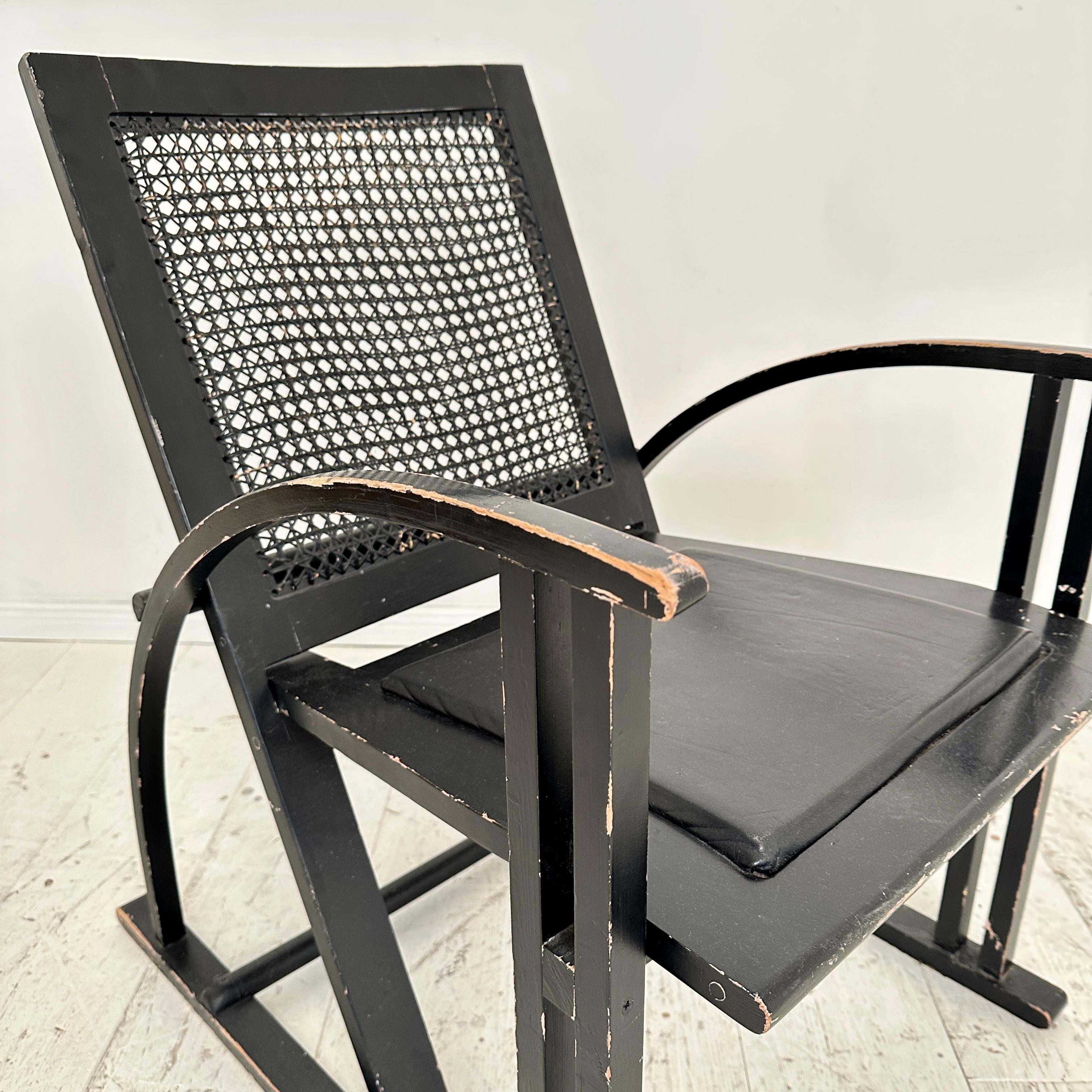 Black Armchair by Pascal Mourgue for Pamco Triconfort, around 1980 For Sale 6