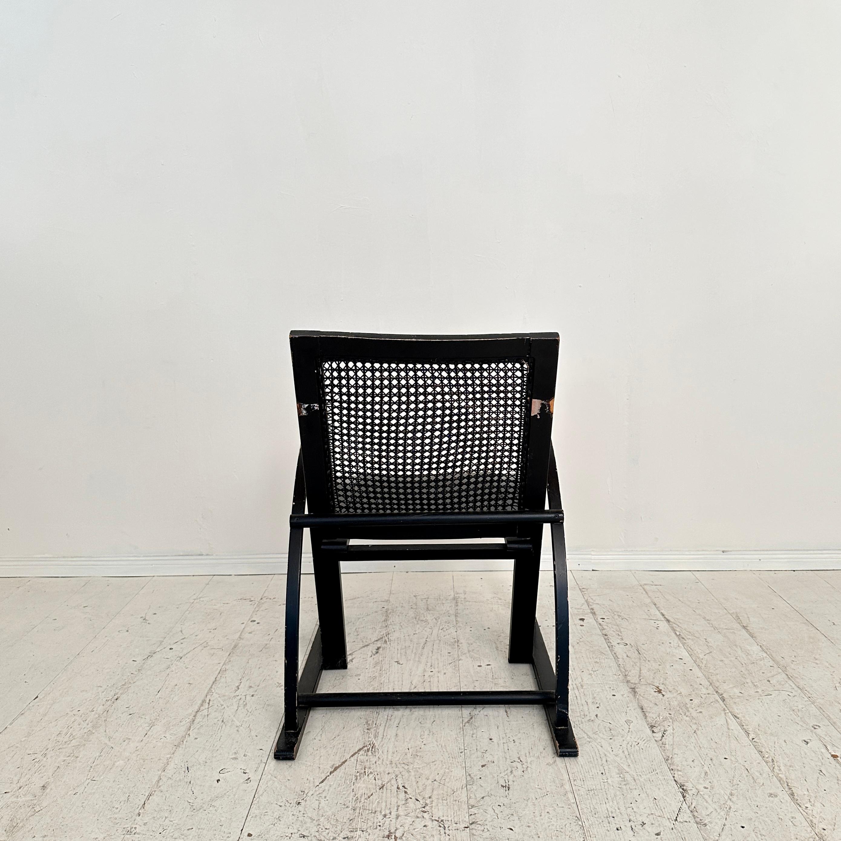 Schwarzer Sessel von Pascal Mourgue für Pamco Triconfort, um 1980 (Leder) im Angebot