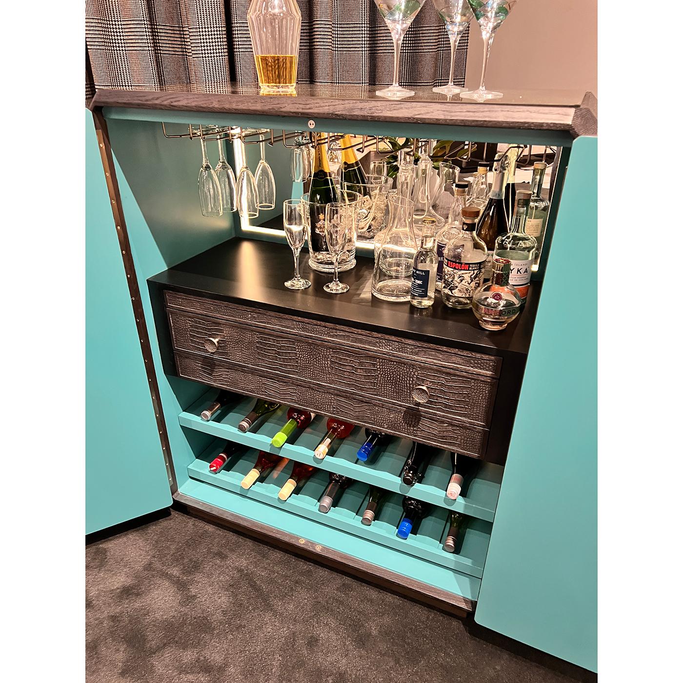 Mueble Bar Art Decó Negro en venta 1
