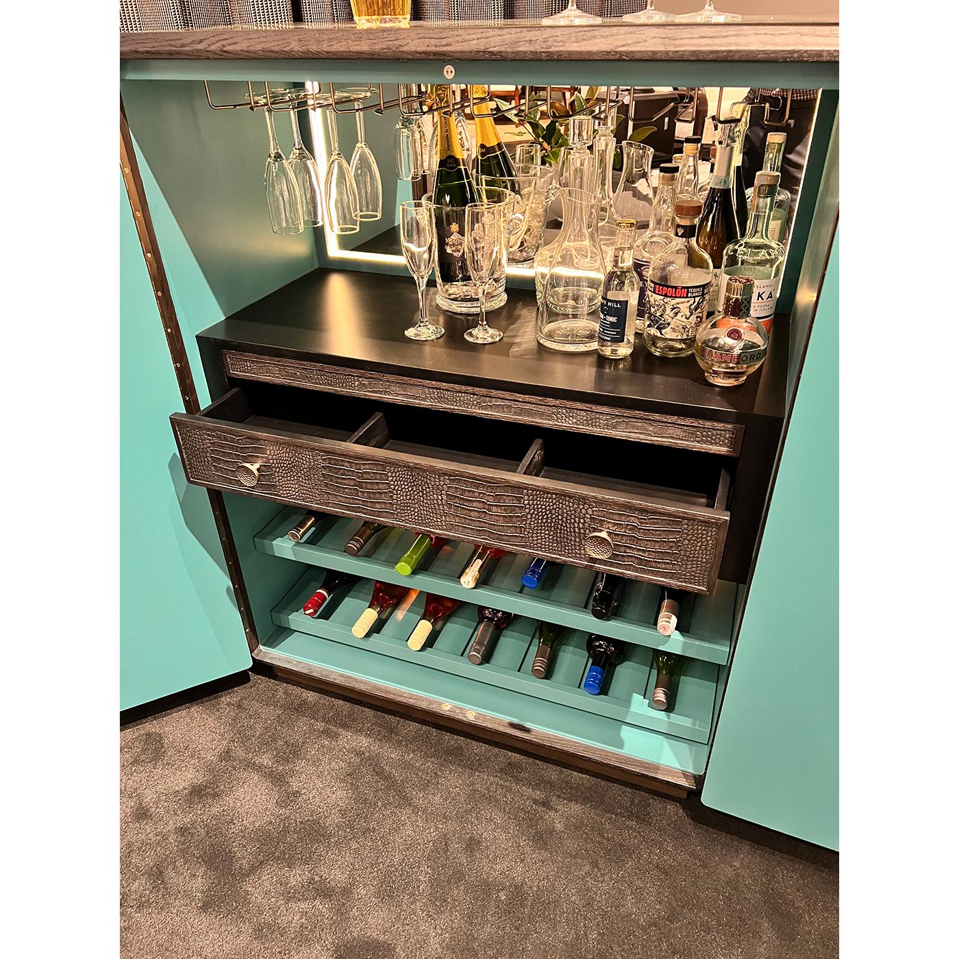 Mueble Bar Art Decó Negro en venta 2
