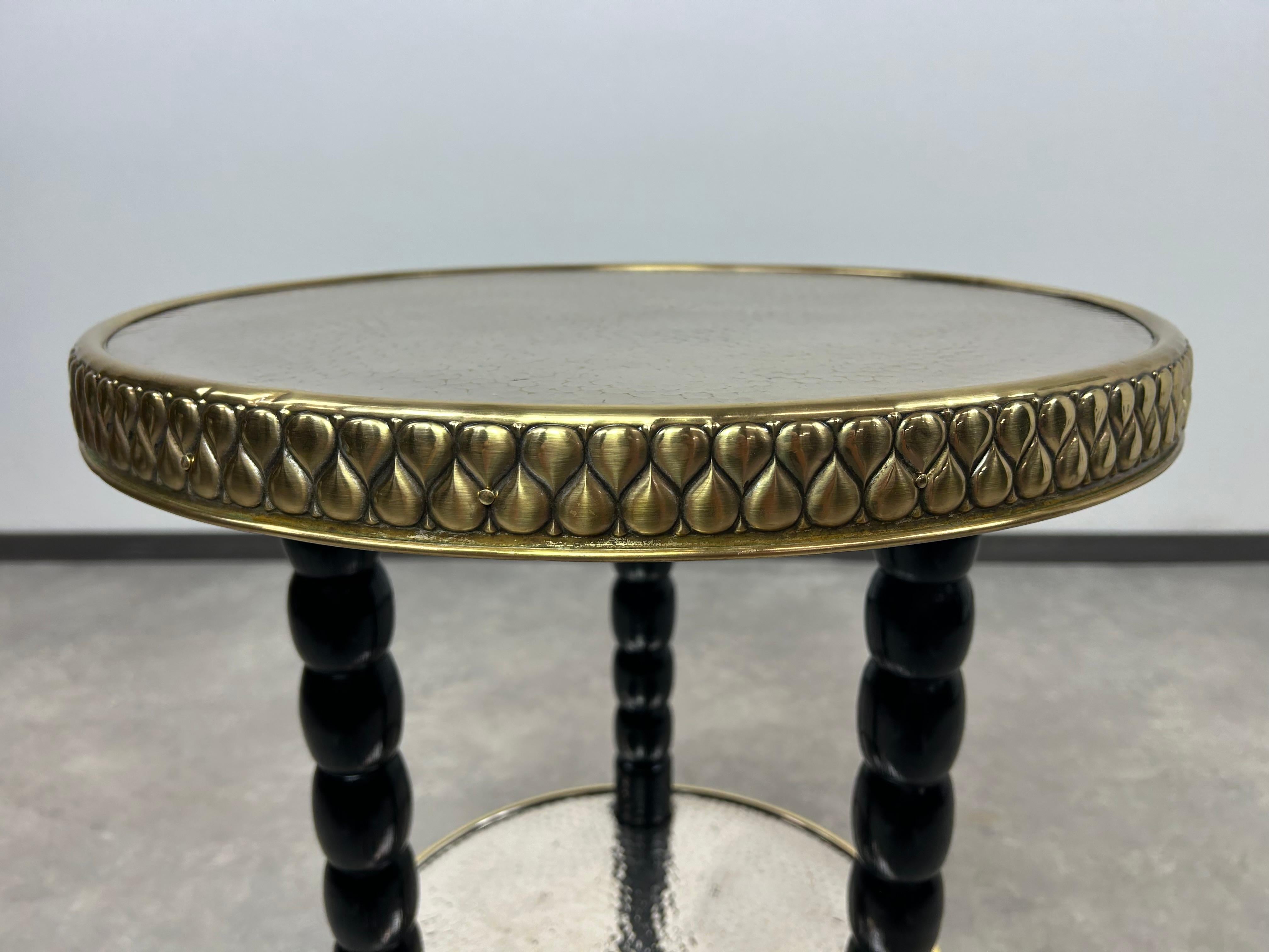Slovacco Tavolino Art Deco nero in vendita