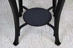 Black Art Nouveau Coffee/ Side Table by Jacob & Josef Kohn, Austria, circa 1910