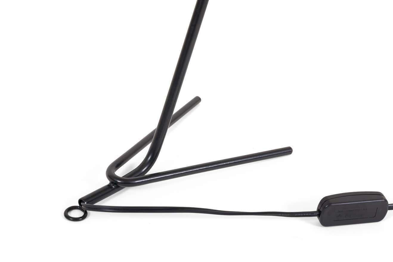 Contemporary Black Articulating Mid-Century Style Italian Desk Lamp or Wall Light
