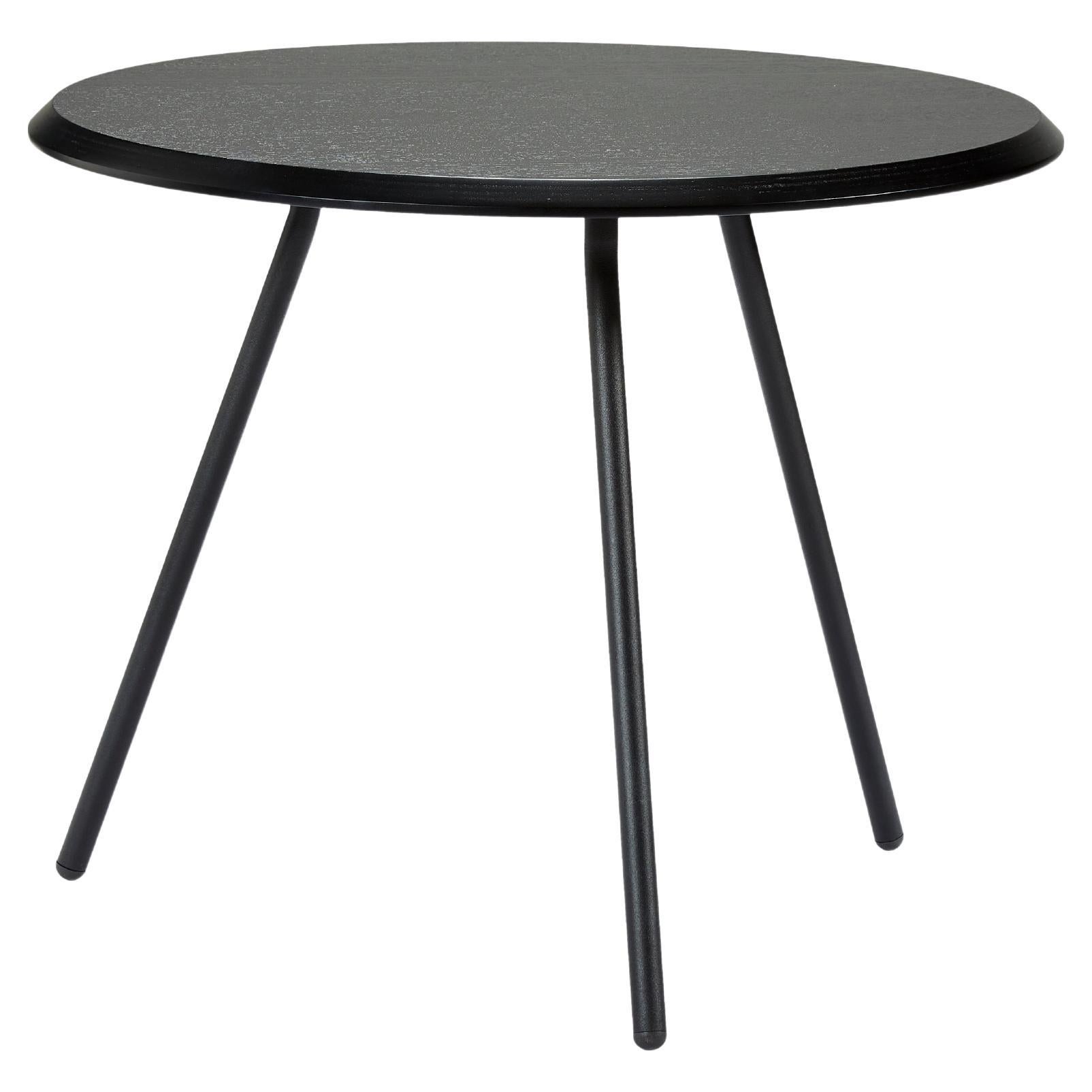 Black Ash Soround Coffee Table 60 by Nur Design For Sale