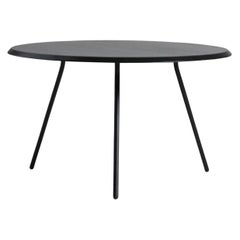 Black Ash Soround Coffee Table 75 by Nur Design