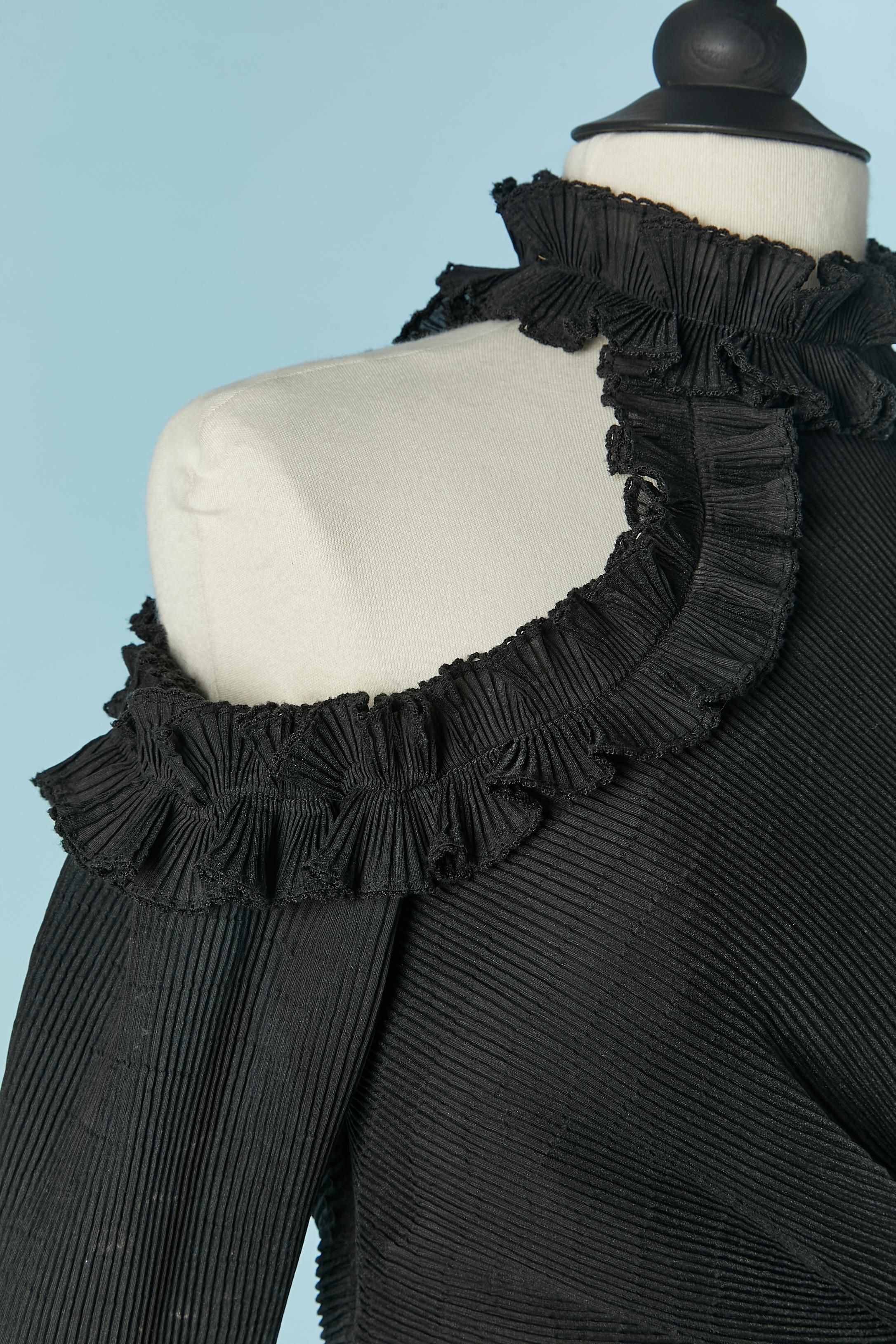 Vestido de cóctel negro asimétrico con volantes ZIMMERMANN Negro en venta