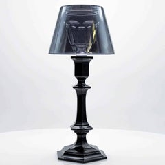 Portavelas negro Baccarat Harcourt Our Fire de Philippe Starck, Francia