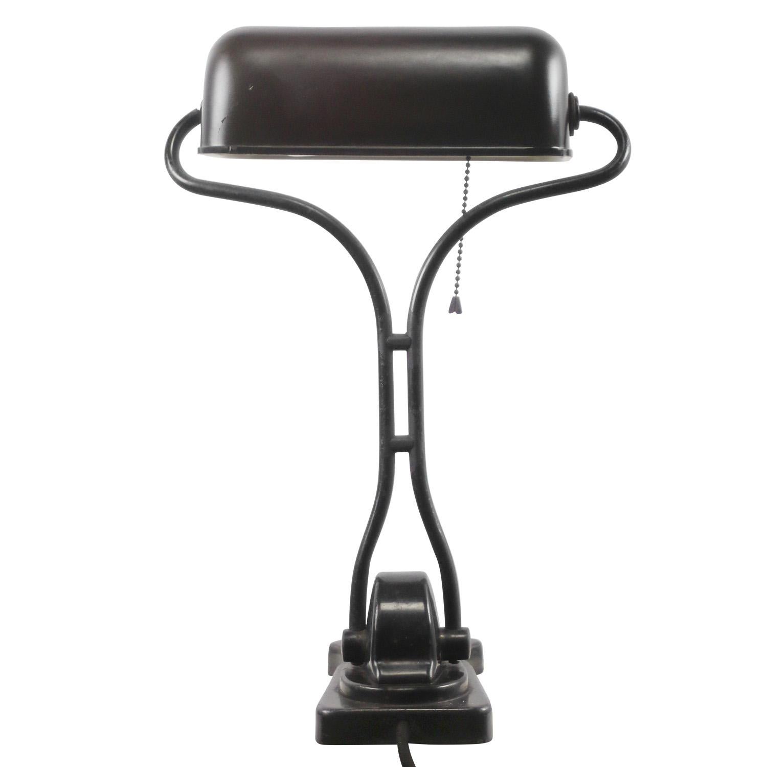 bankers lamp black