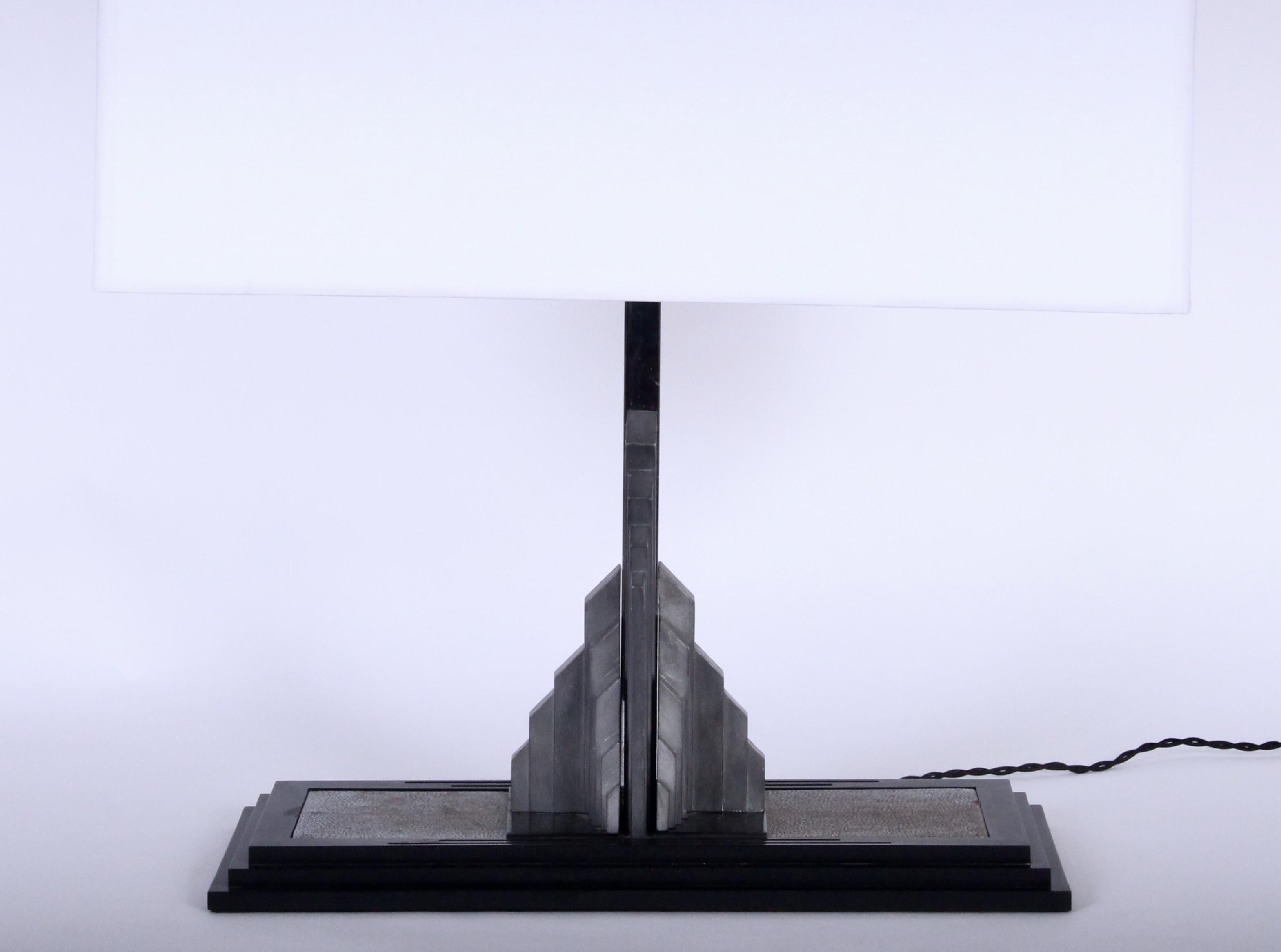 Black Bakelite & Nickel 