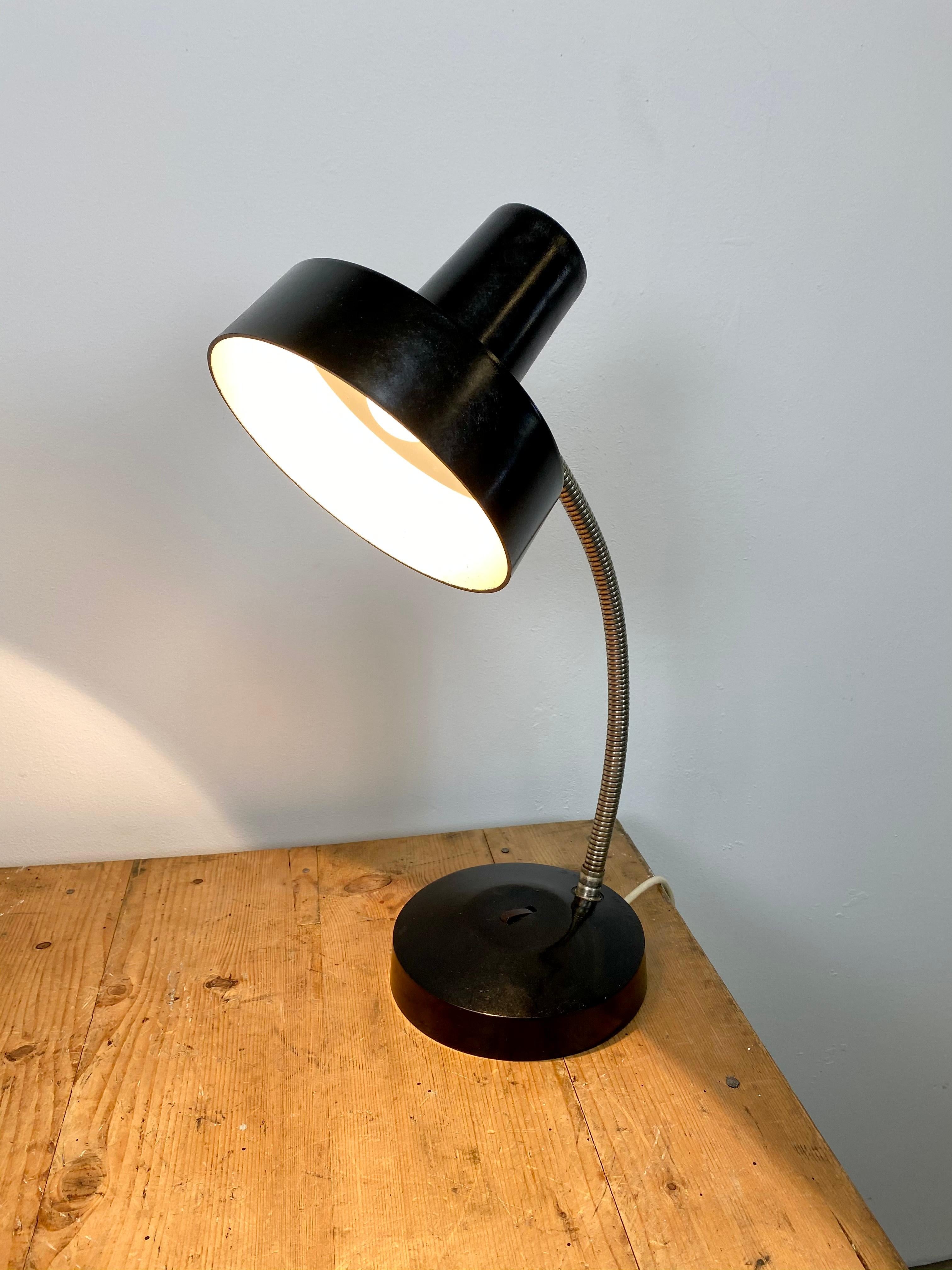 Black Bakelite Table Lamp, 1960s For Sale 4