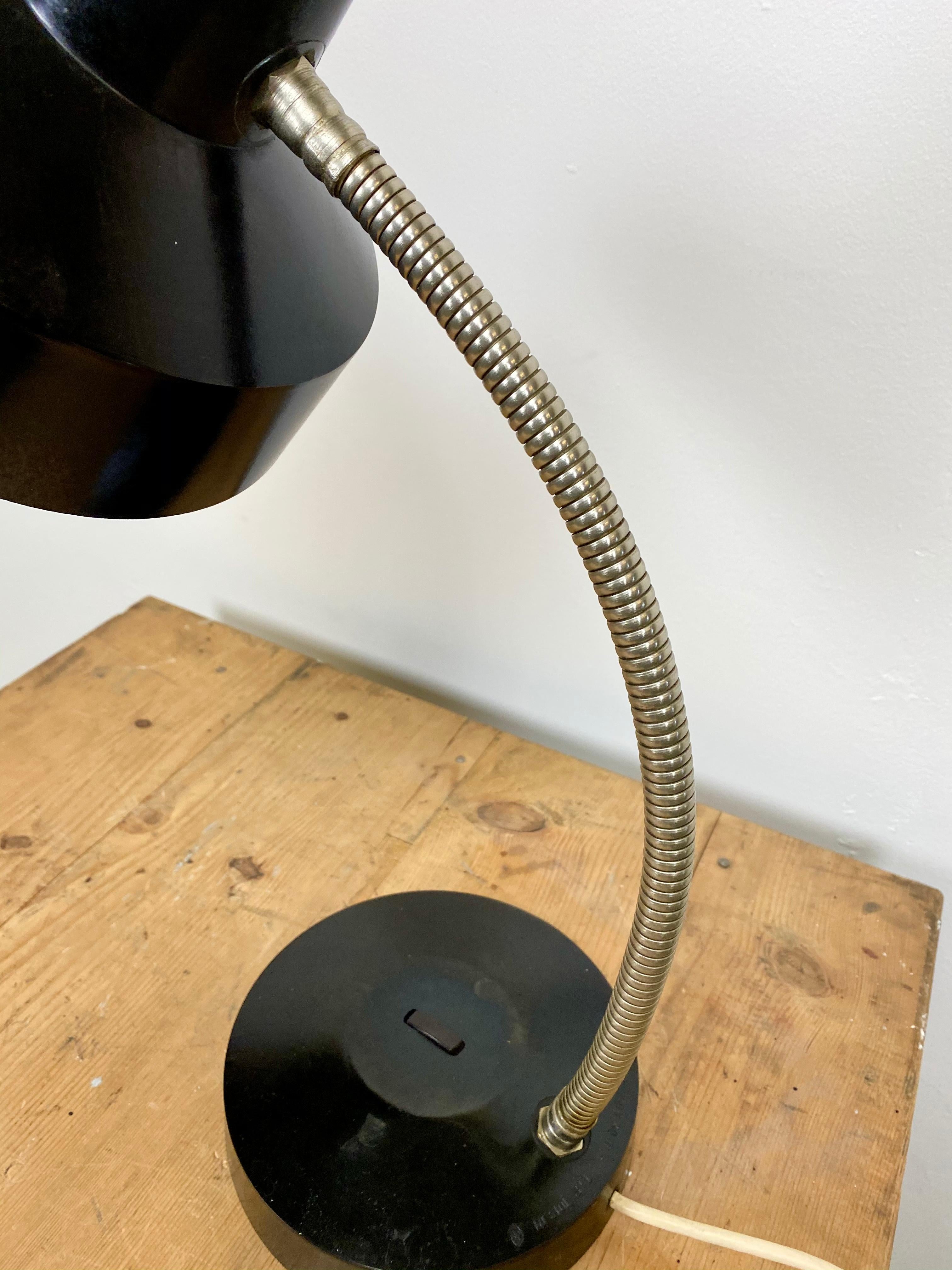 Black Bakelite Table Lamp, 1960s For Sale 2