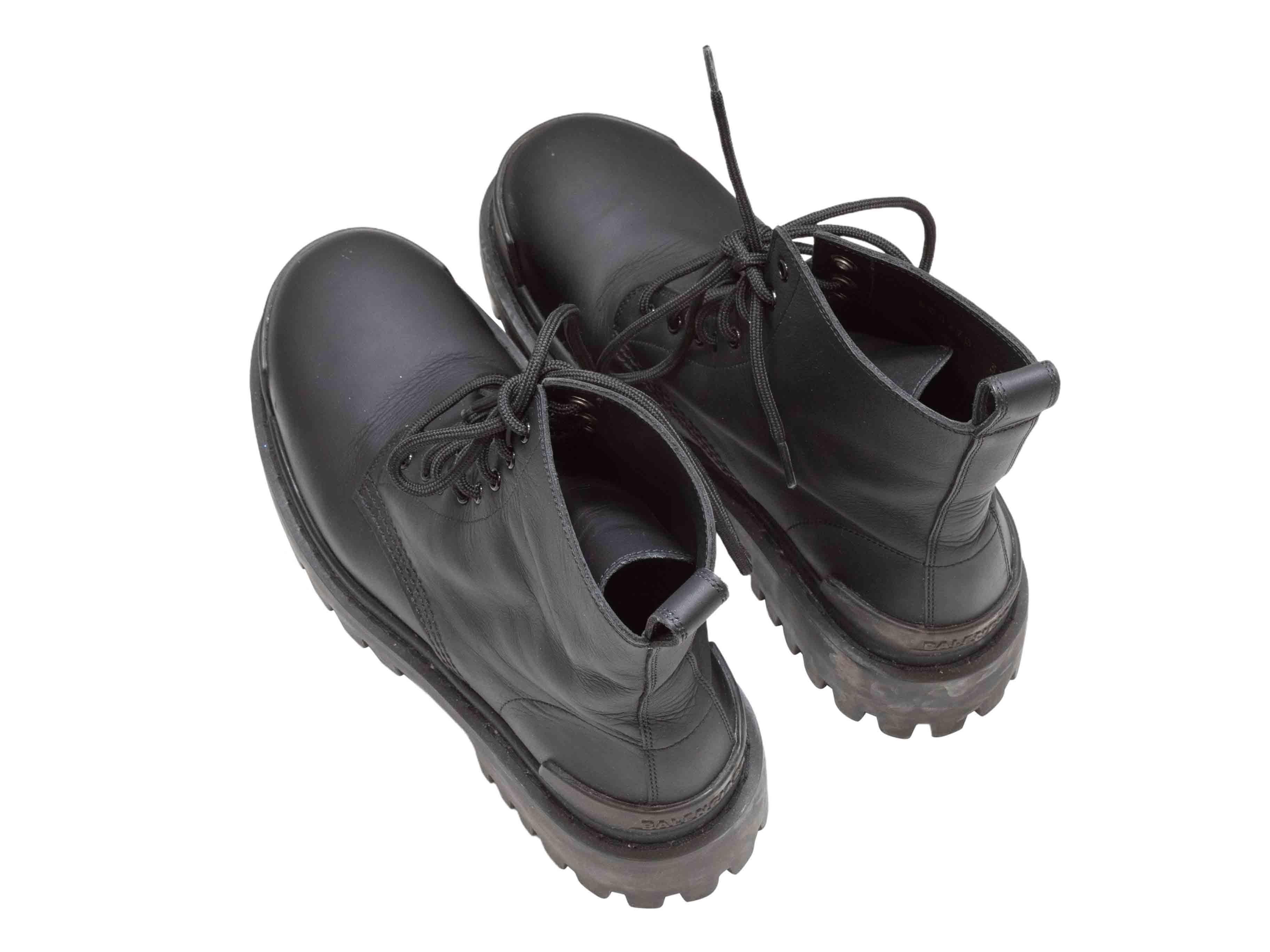 De las mujeres Botines de Combate Balenciaga Negros Talla 37 en venta