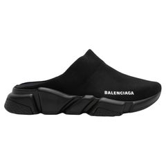 Black Balenciaga Speed Sneaker Mules Size 41