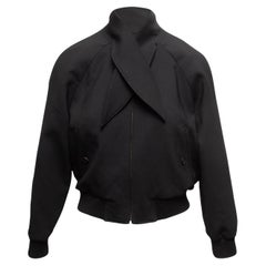 Bomber in lana Balenciaga nero taglia FR 40