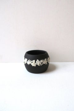 Black Basalt Wedgwood Jewelry Vessel Neoclassical