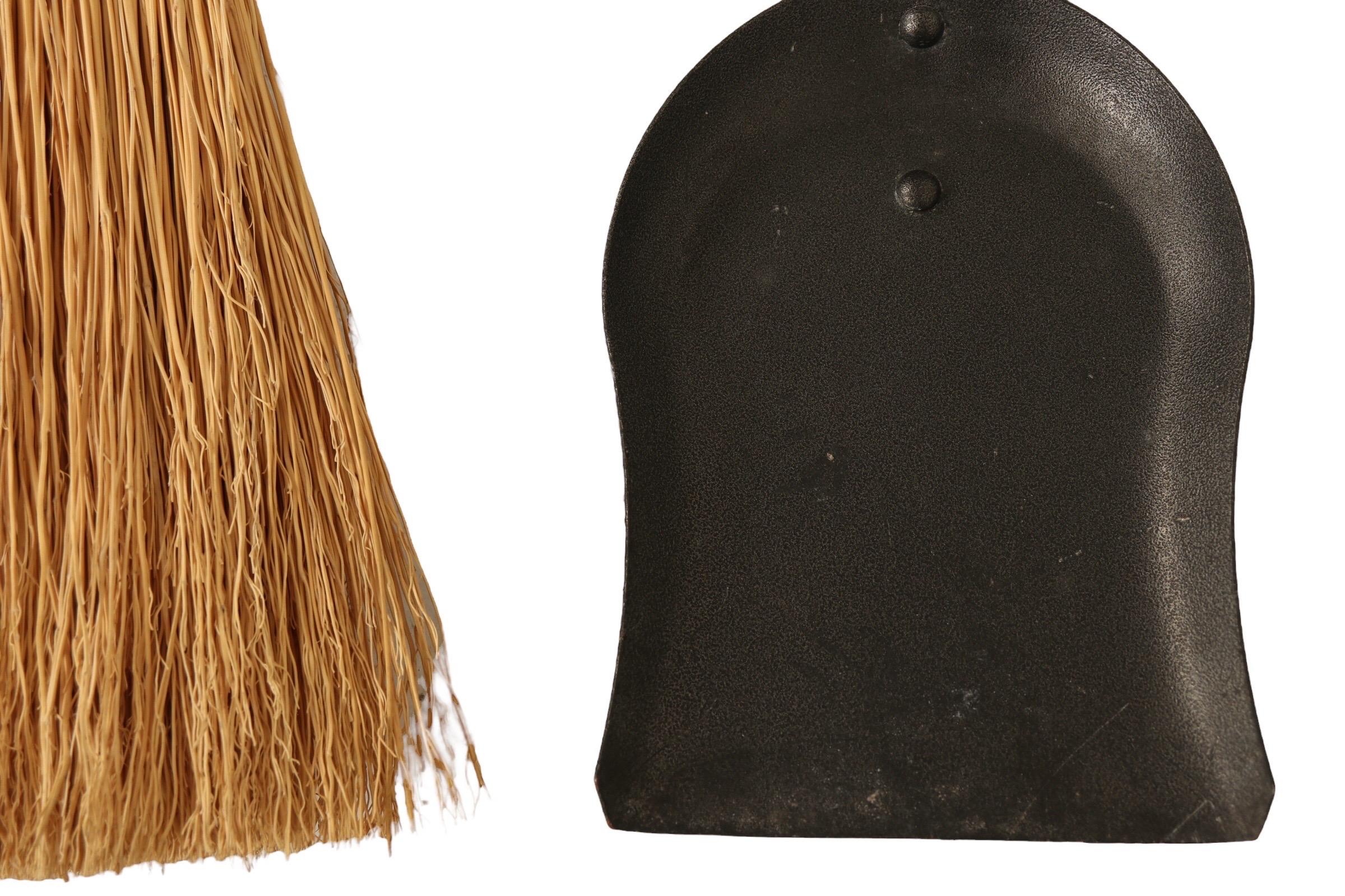 Black Basket Weave Fireplace Tools, 5pcs For Sale 1