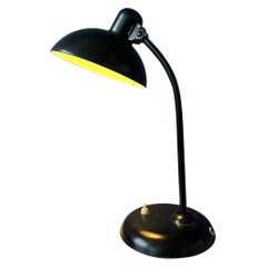 Black Bauhaus Christian Dell Desk Lamp for Kaiser Leuchten, 1970
s