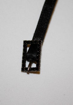 Black Beaded Evening Shoes by Alberta Ferretti