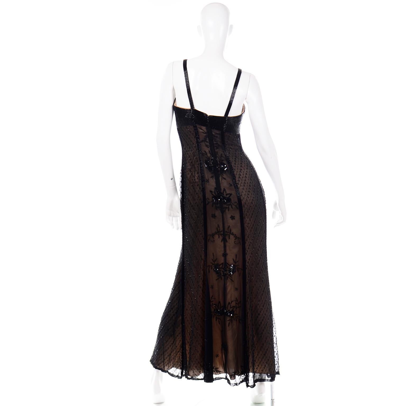 black beaded dresses