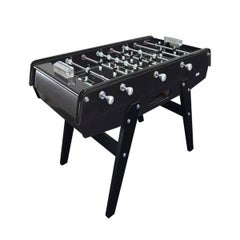Black Beech wood Foosball Table with Aluminium Handles, Made in France