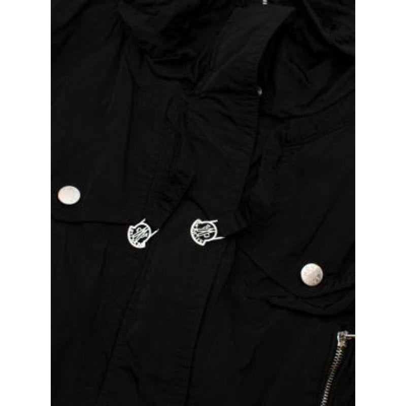 Black Belted Jodelle Jacket For Sale 6