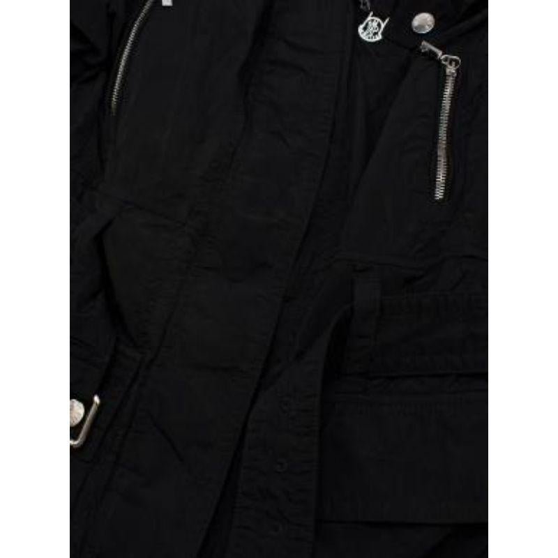 Black Belted Jodelle Jacket For Sale 2