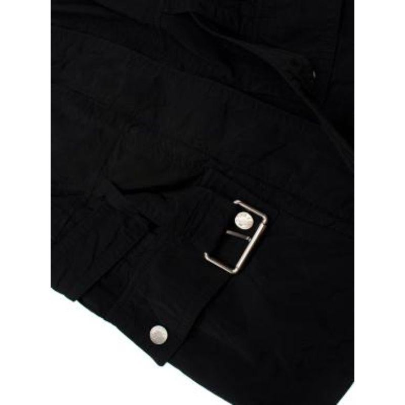 Black Belted Jodelle Jacket For Sale 5