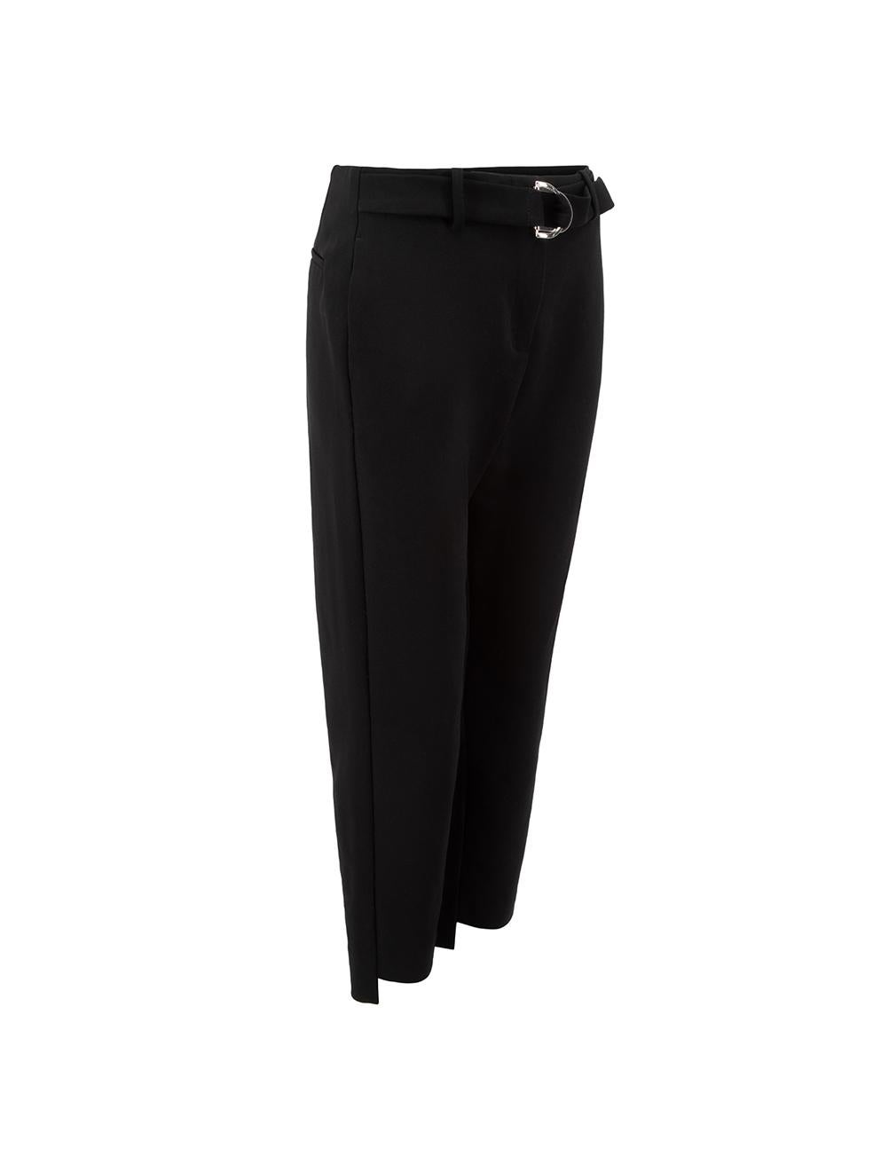 CONDITION is Very good. Hardly any visible wear to trousers is evident on this used Maje designer resale item.



Details


Black

Viscose

Straight leg trousers

Mid rise

Cropped length with step hemline

Front zip closure with clasp and