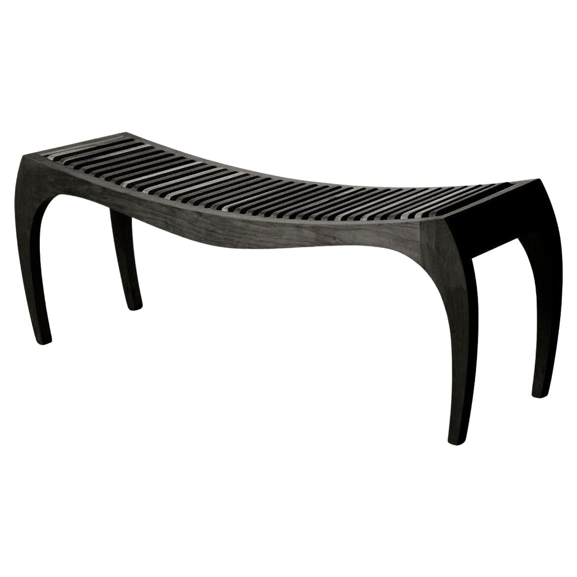 Banc Rumbo noir de Jean-Baptiste Van den Heede