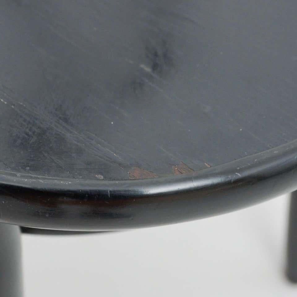 Black Bentwood Chair in the Style of Thonet, circa 1950 For Sale 8