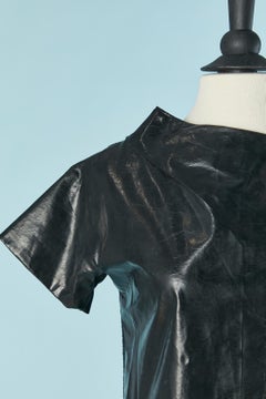 Black bi-material dress CHLOE