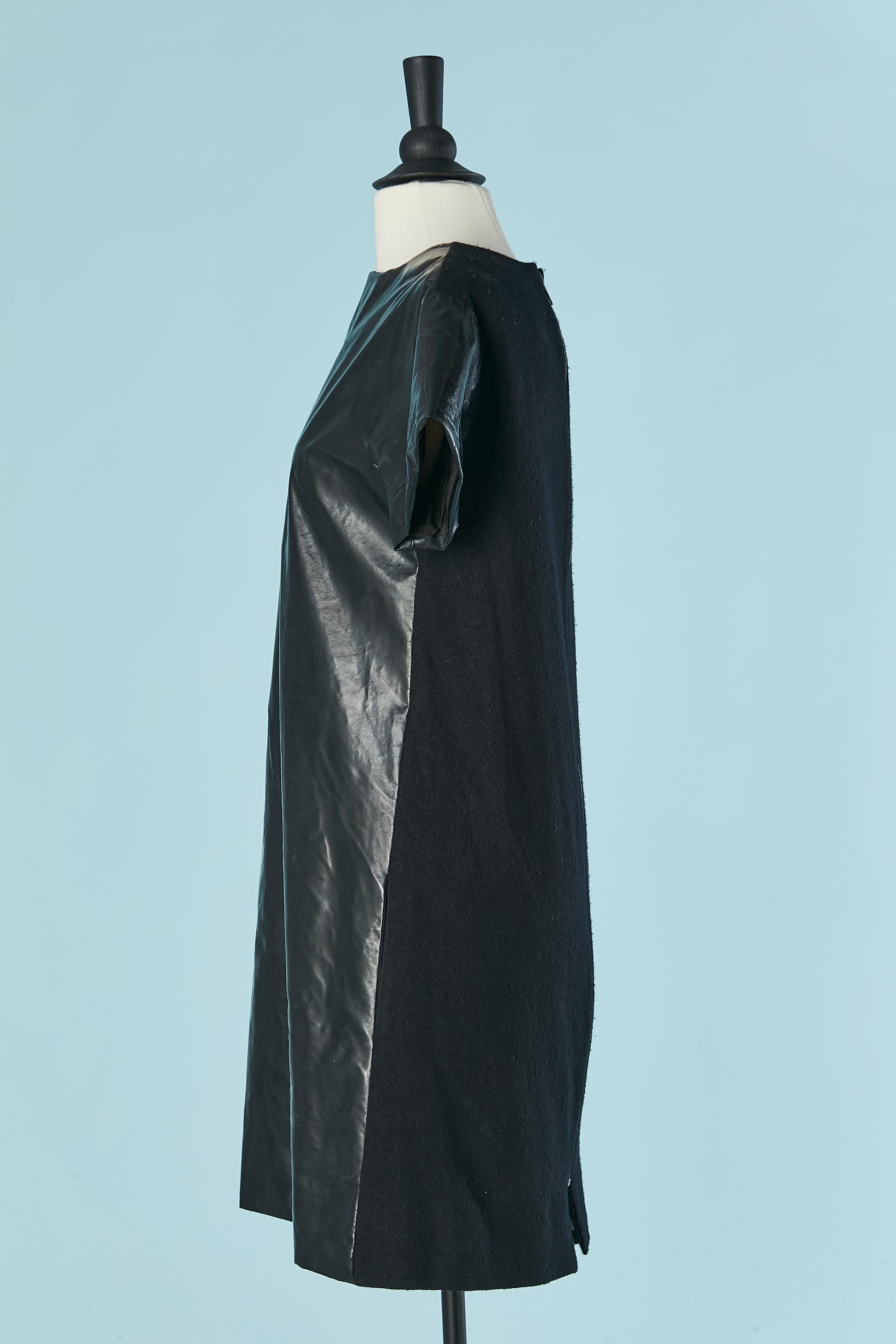 Black bi-material dress CHLOE In Excellent Condition For Sale In Saint-Ouen-Sur-Seine, FR