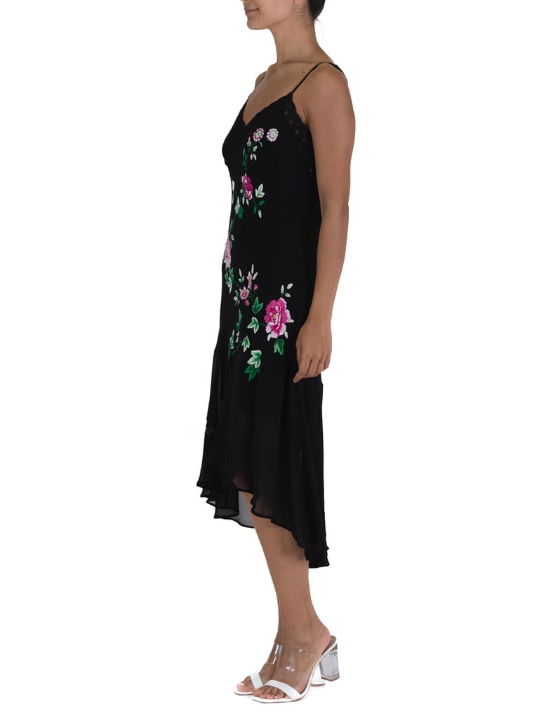 yellow silk dress Everleigh Soft Satin Midi Lite Colour:Ocean Blue Green Floral Print Dress