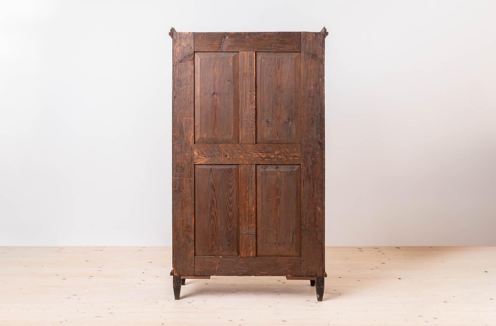 Vetrina Biedermeier nera, Austria, metà del XIX secolo in vendita 6