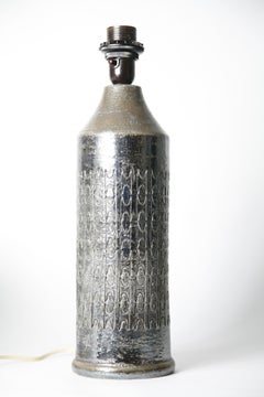 Black Bitossi Lamp, Italy, 1960