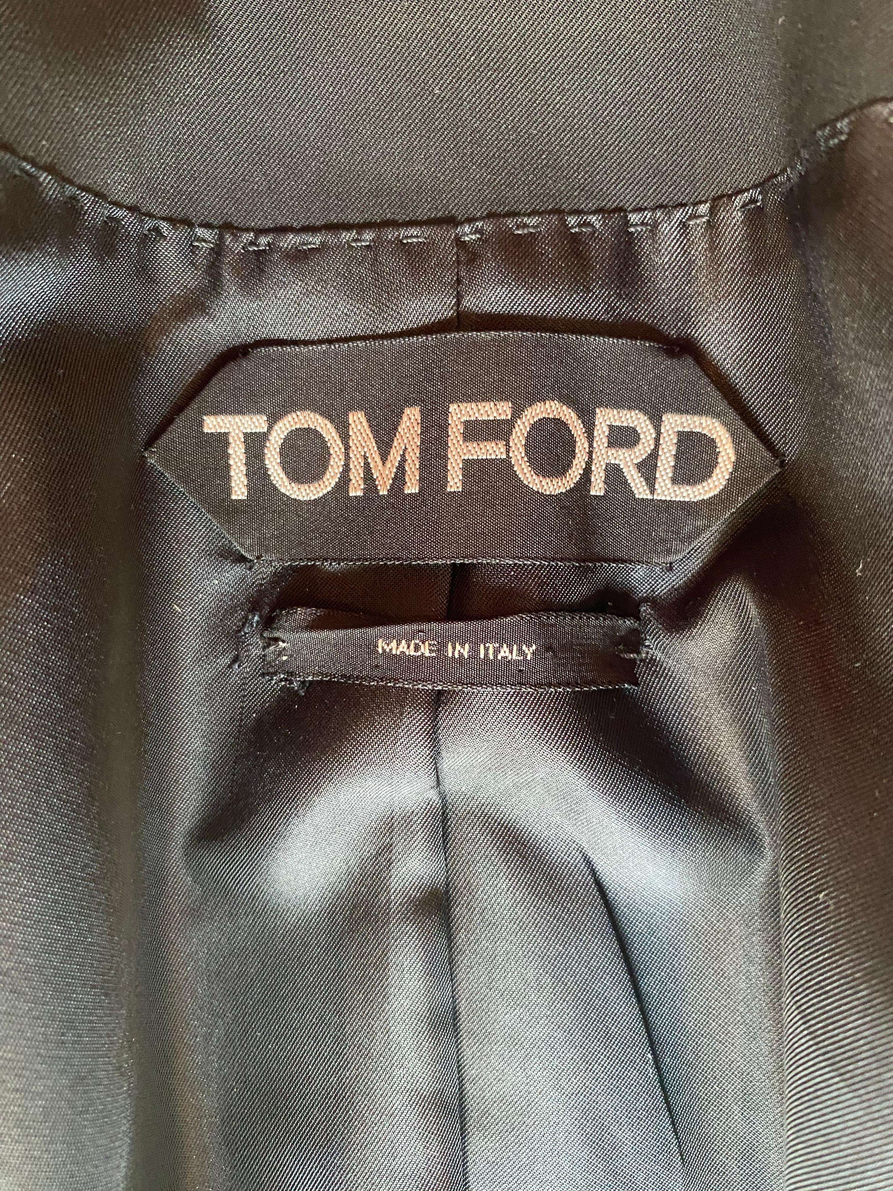Schwarzer Blazer Tom Ford im Angebot 5