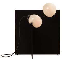 Black Bloop Floor Lamp by Nick Pourfard