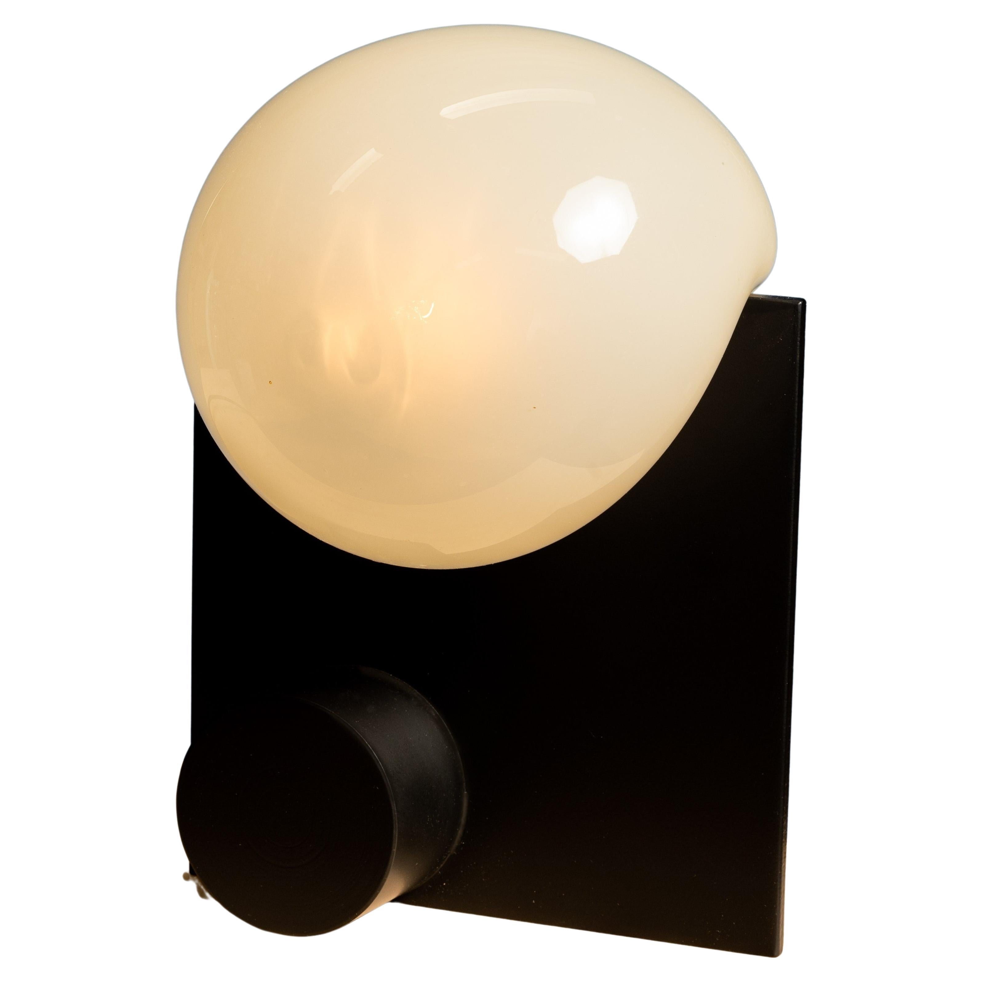 Black Bloop Table Lamp by Nick Pourfard