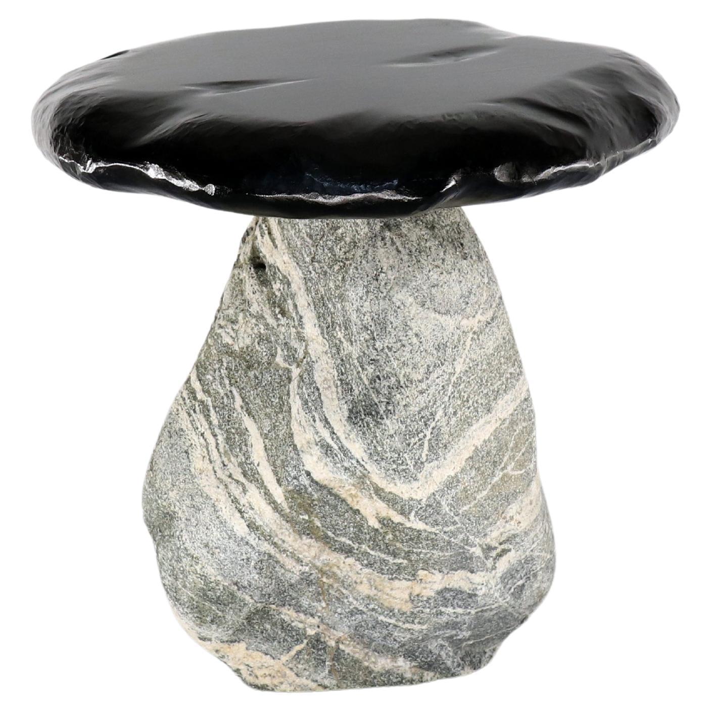 Black Bolete Side Table by Henry D'ath For Sale