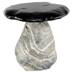 Black Bolete Side Table by Henry D'ath