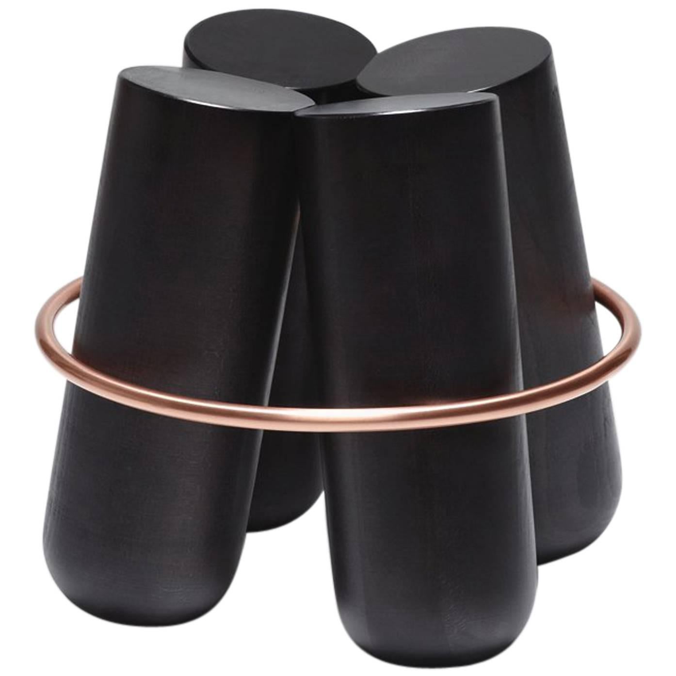 Black Bolt Stool, Note Design Studio