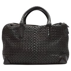 Borsa a tracolla Intrecciato Bottega Veneta nera