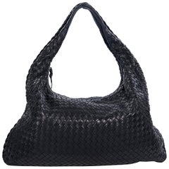 Bottega Veneta - Sac hobo Intrecciato noir