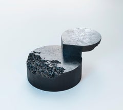Black Breathtaking Center Table Breakfree Collection for High-End Interior