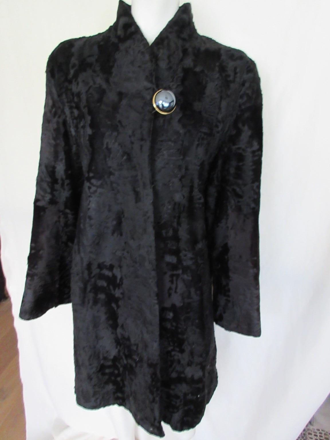 broadtail lamb coat