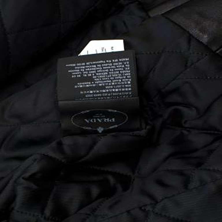 Black & Brown Leather & Fox Fur Jacket For Sale 5