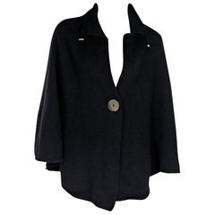 Black Brunello Cucinelli Cashmere Cape