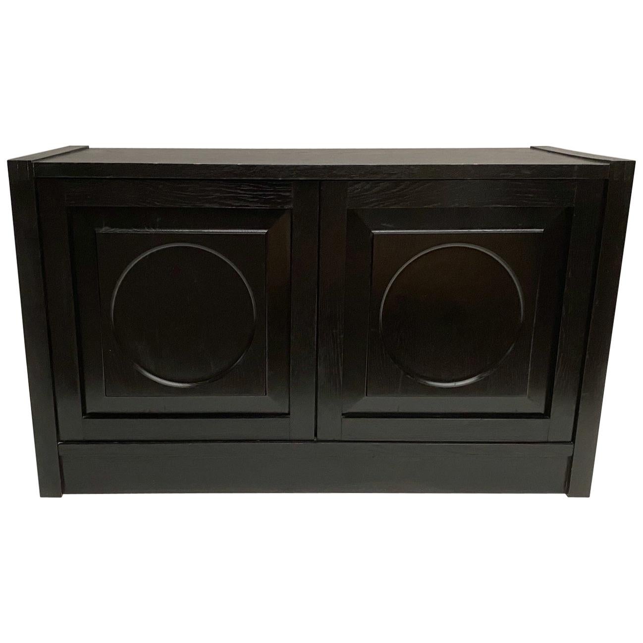 Black Brutalist Cabinet